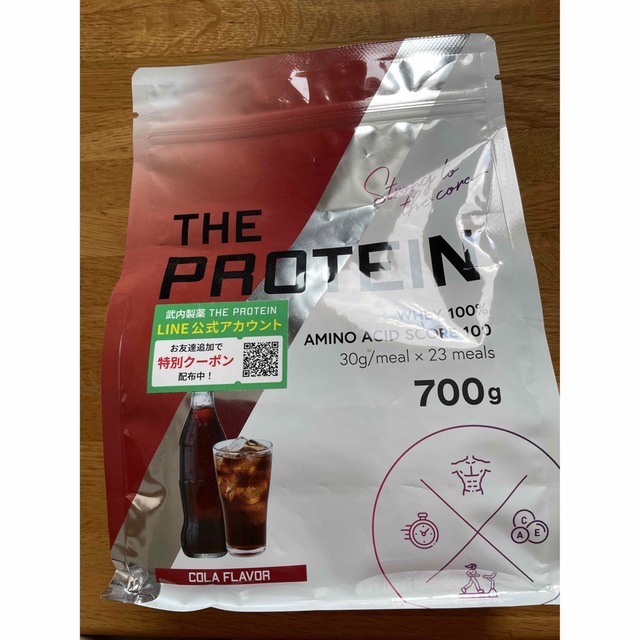 プロテイン ホエイ 700g ザプロ WPC THE PROTEIN コーラ味 食品/飲料/酒の健康食品(プロテイン)の商品写真