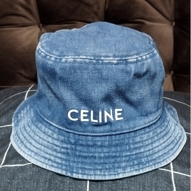 CELINE セリーヌバケットハット デニムM | gulatilaw.com