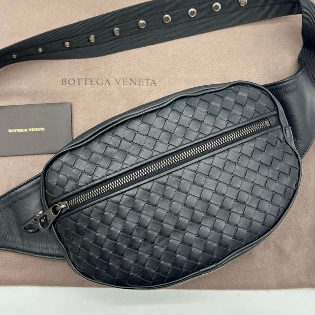 豪華ラッピング無料 Bottega Veneta ショルダー ブラック ボディバッグ