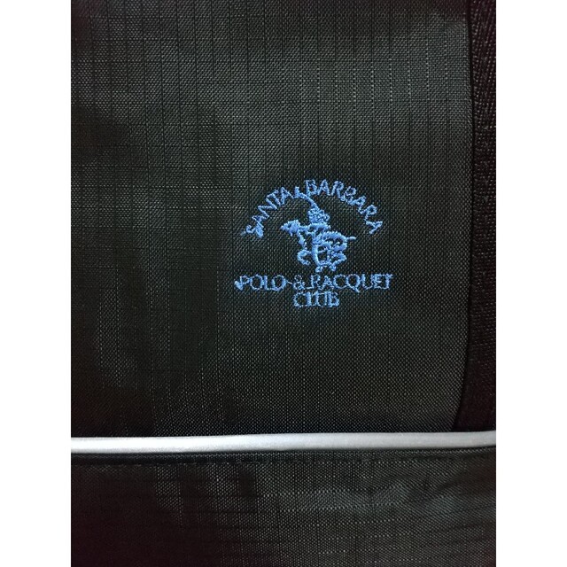 Polo Club(ポロクラブ)の★サンタバーバラポロクラブ スクールリュック 黒×ブルー 新品未使用品★ メンズのバッグ(バッグパック/リュック)の商品写真
