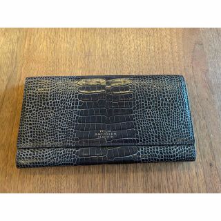 スマイソン(Smythson)のSmythson スマイソン レザー クロコエンボス クラッチバッグ(クラッチバッグ)