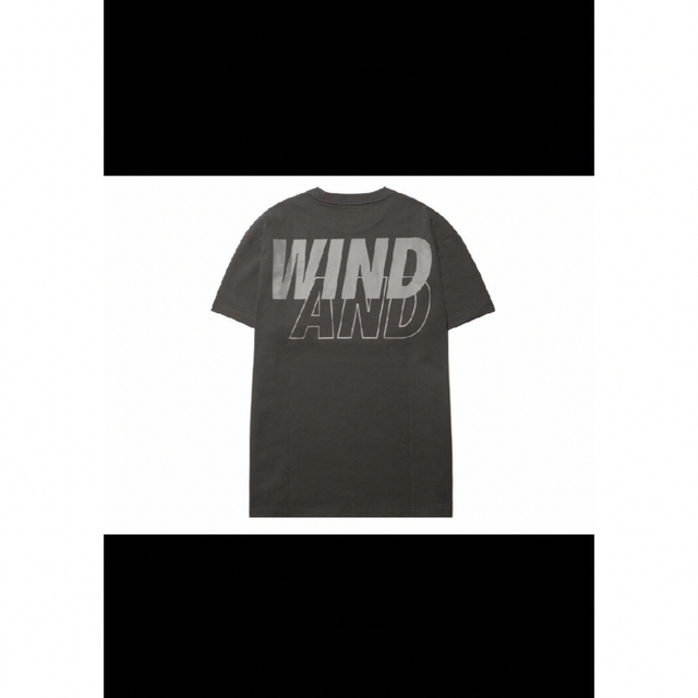 ウィンダンシー　黒半袖Tシャツ　Lサイズ　WINDANDSEA 新品