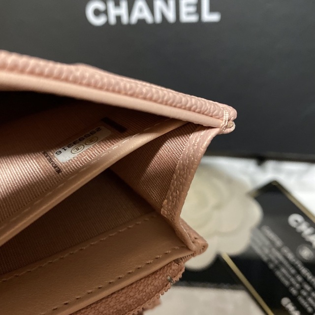 CHANEL - 【未使用品☆29番台】CHANEL 長財布 マドモアゼル / ピンクの