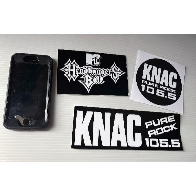 3種 ★ KNAC HeadbangersBall MTV ステッカー シール