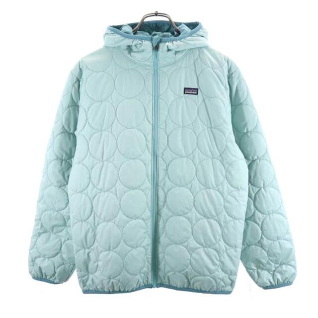 パタゴニア アウトドア リバーシブル 中綿 ジャケット 緑系 patagonia ロゴ レディース   【230226】