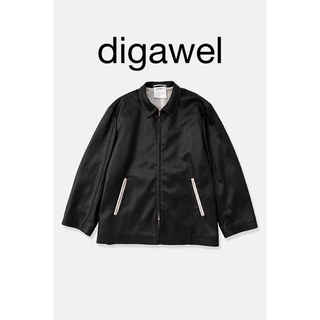 ディガウェル(DIGAWEL)のdigawel synthetic leather half coat(レザージャケット)