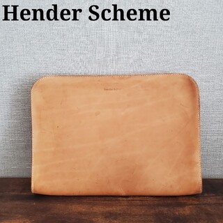 Hender Scheme - Hender Scheme エンダースキーマ ヌメ革 PCケース 本 ...