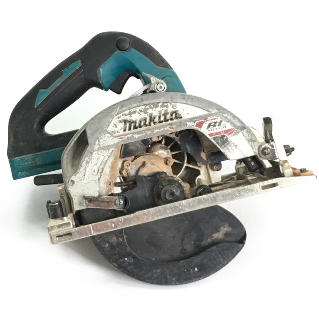 ▼▼MAKITA マキタ 165mm充電式丸のこ 電動工具 本体のみ HS631D グリーン x シルバー