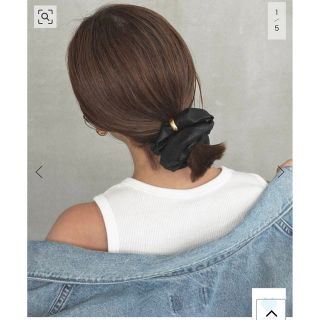 ドゥーズィエムクラス(DEUXIEME CLASSE)の 【LETICIA/レチシア】 RING LEATHER(ヘアゴム/シュシュ)