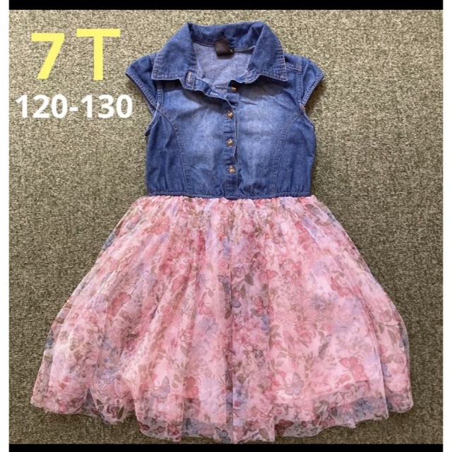 コストコ(コストコ)のzunie キッズ　ワンピース　7Ｔ キッズ/ベビー/マタニティのキッズ服女の子用(90cm~)(ワンピース)の商品写真