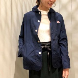 BEAMS×DANTON 別注 ナイロン カバーオールジャケット