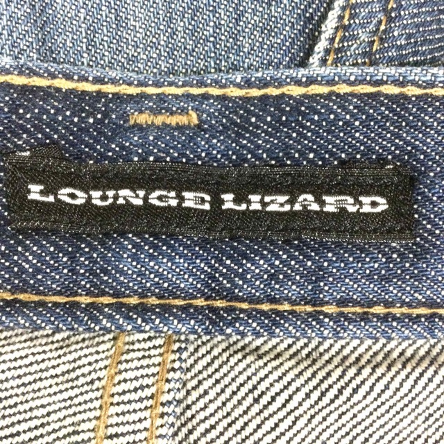 LOUNGE LIZARD(ラウンジリザード)のLOUNGE LIZARD ★インディゴブルーデニム★タイトストレート★サイズ２ メンズのパンツ(デニム/ジーンズ)の商品写真