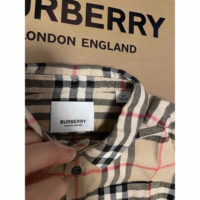 BURBERRY - バーバリー 長袖シャツ 90 92 95の通販 by shop