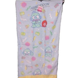 サンリオ(サンリオ)のSanrio chalacters はんぎょどん　普通判バスタオル　新品(タオル/バス用品)