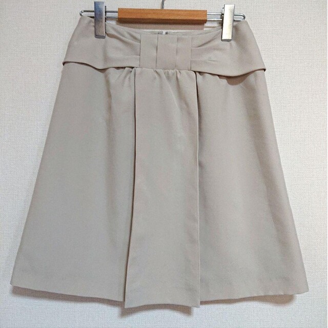 HONEYS(ハニーズ)のウエストリボン風スカート レディースのスカート(ひざ丈スカート)の商品写真