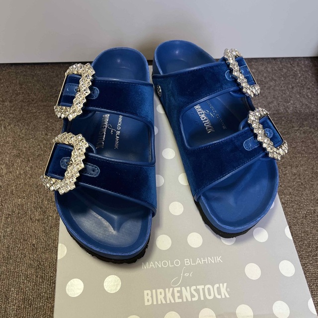 専門ショップ MANOLO BLAHNIK - MANOLOBLAHNIK × BILKENSTOCK サンダル