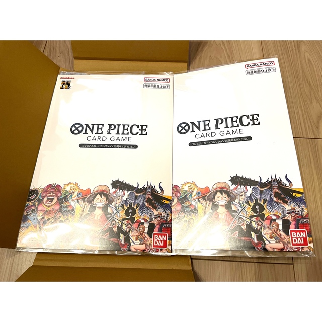 ONE PIECE(ワンピース)の新品未開封 2個 ONE PIECE プレミアムカードコレクション 25周年 エンタメ/ホビーのアニメグッズ(カード)の商品写真