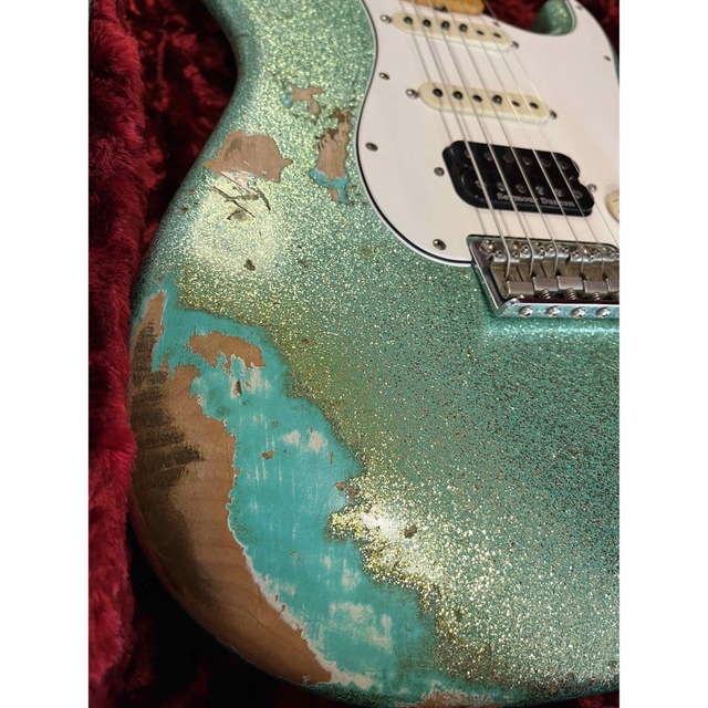 【最終価格】Fender CS 1969 Sparkle Heavy Relic 2