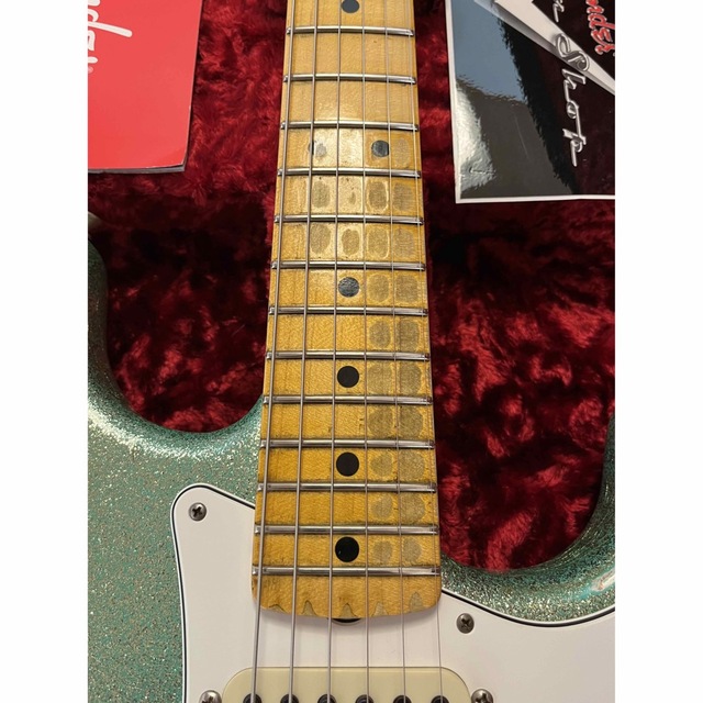 Fender(フェンダー)の【最終価格】Fender CS 1969 Sparkle Heavy Relic 楽器のギター(エレキギター)の商品写真