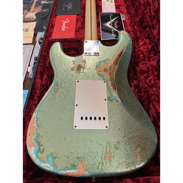 Fender(フェンダー)の【最終価格】Fender CS 1969 Sparkle Heavy Relic 楽器のギター(エレキギター)の商品写真