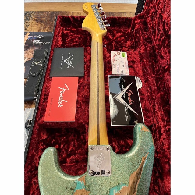 【最終価格】Fender CS 1969 Sparkle Heavy Relic 7