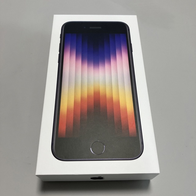 UQ購入日【新品未使用】iPhone SE 《第3世代》64Gミッドナイト