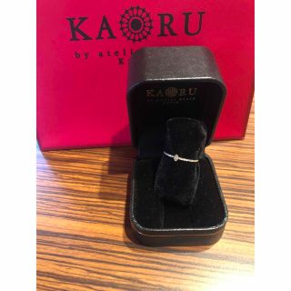 カオル(KAORU)の試着のみKAORU ダイヤモンド フラットリング(リング(指輪))