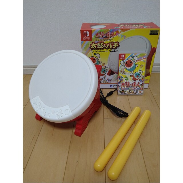 美品 太鼓の達人 Nintendo Switchば~じょん! 太鼓とバチ セット