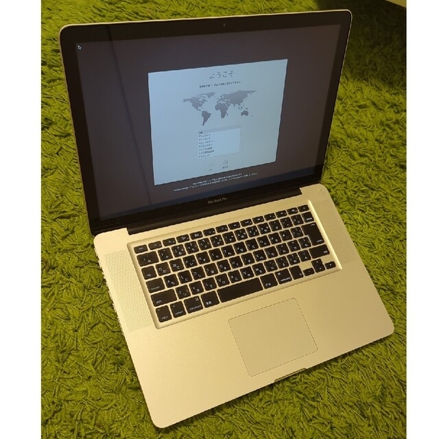 無メモリ容量【まつのさま専用】APPLE MacBook Pro MC721J/A C