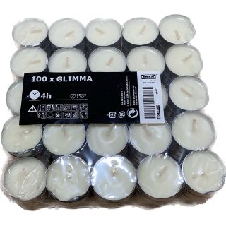 イケア(IKEA)のIKEA GLIMMA キャンドル　99個(その他)