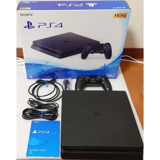 【セット】PS4本体 CUH-2200AB01 & 新品未開封コントローラ