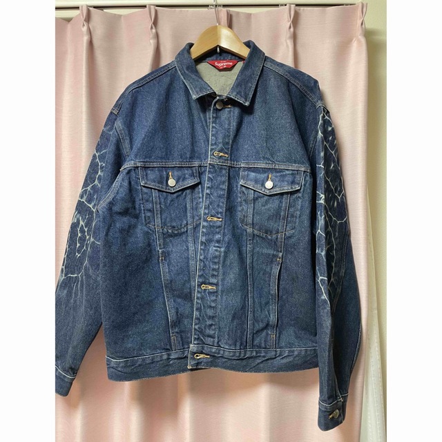 Supreme Shibori Denim Trucker Jacket