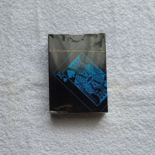 トランプ プラスチック 黒 青 カード(トランプ/UNO)