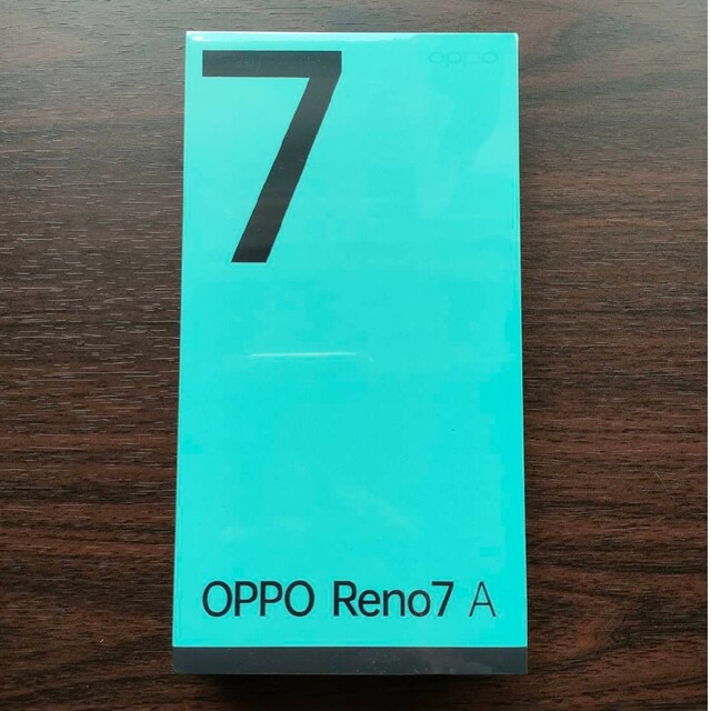 新品・未開封 OPPO Reno7 A　ドリームブルー シュリンク付