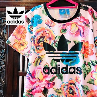 アディダス 花柄 Tシャツ(レディース/半袖)の通販 300点以上 | adidas 
