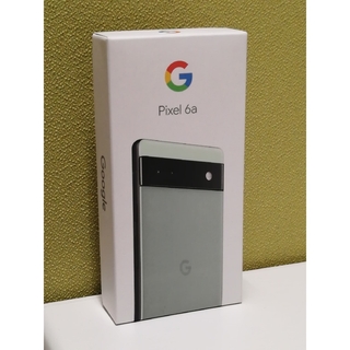 グーグルピクセル(Google Pixel)の【新品未使用】Google Pixel 6a 希少色セージ SIMフリー(スマートフォン本体)