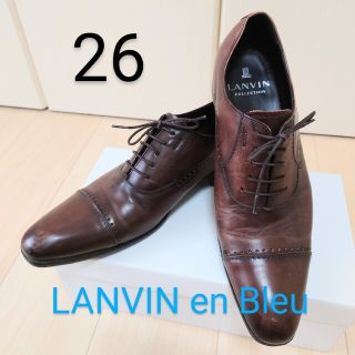 ランバン(LANVIN)のLANVIN ランバン ドレス ビジネス シューズ 革靴 ストレートチップ(ドレス/ビジネス)