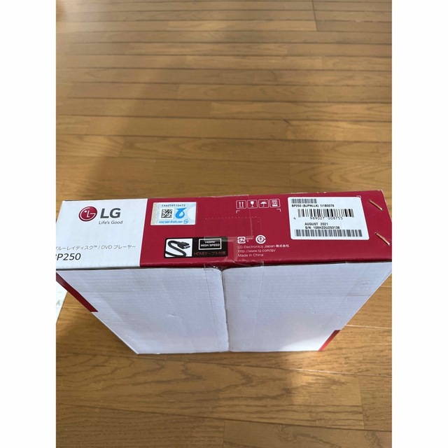 LG Electronics(エルジーエレクトロニクス)の静様専用　LG BP250 コンパクト高画質ブルーレイディスクTM/DVDプレイ スマホ/家電/カメラのテレビ/映像機器(ブルーレイプレイヤー)の商品写真