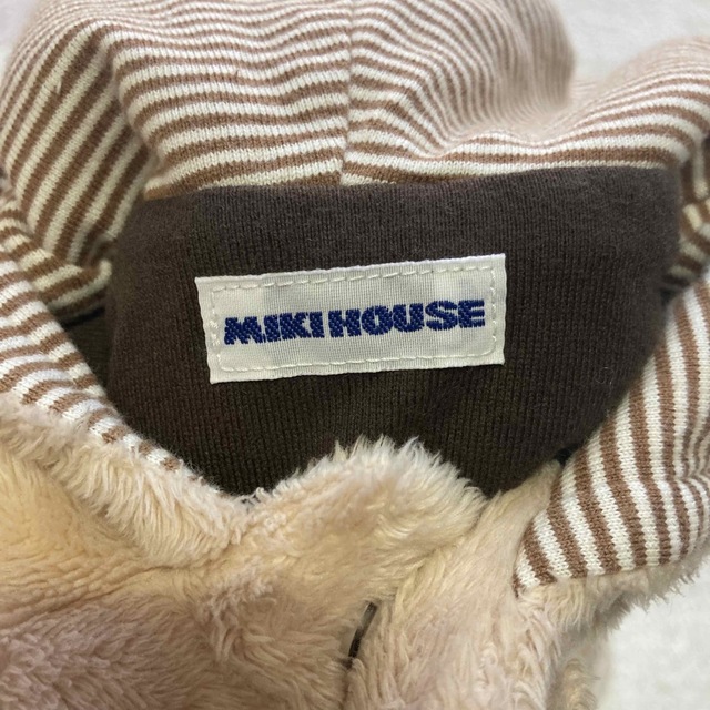 mikihouse(ミキハウス)のMIKIHOUSE ポンチョ キッズ/ベビー/マタニティのベビー服(~85cm)(カーディガン/ボレロ)の商品写真