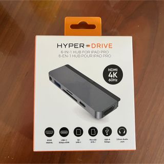 HYPER HyperDrive iPad Pro専用 6-in-1 USB-C(PC周辺機器)