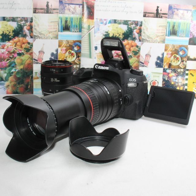 Canon - ❤️予備バッテリー付き❤️Canon EOS 9000D 超望遠ダブルレンズ