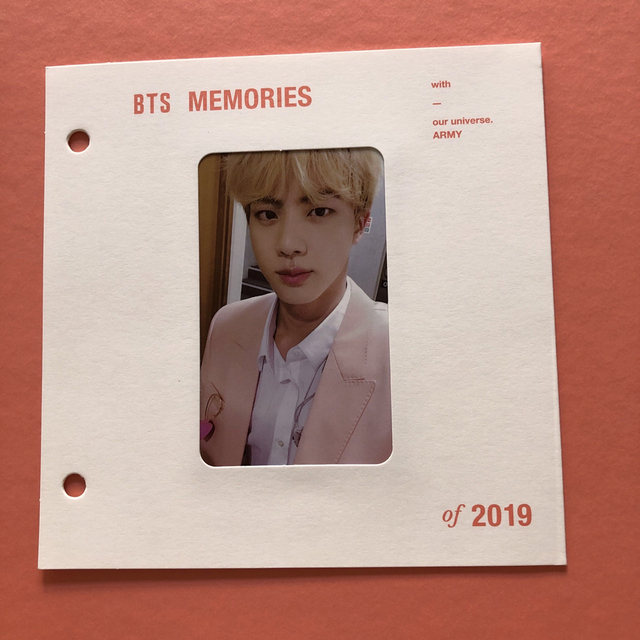 BTS memories メモリーズ　2019   ジン