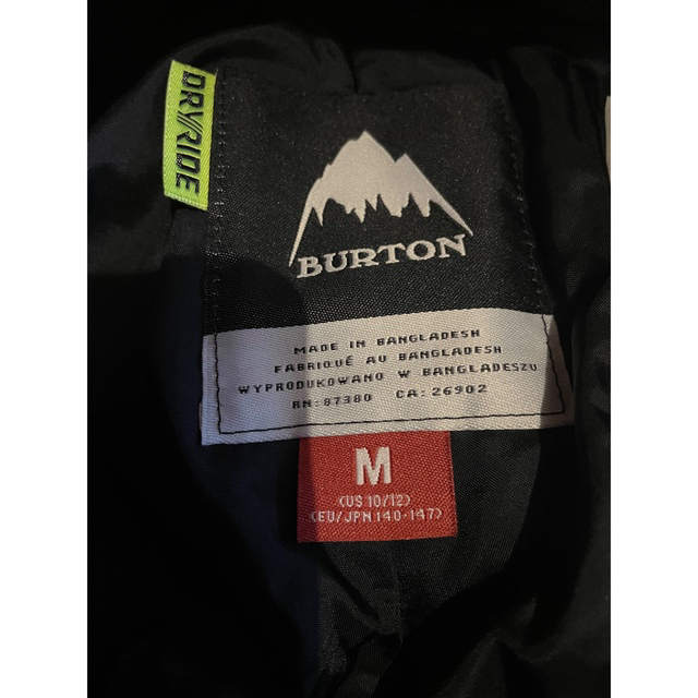 BURTON(バートン)のジュニア用　スノーボードウェア　S〜Mサイズ　バートン スポーツ/アウトドアのスノーボード(ウエア/装備)の商品写真