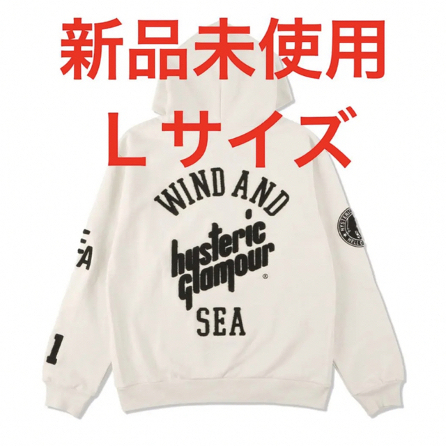 HYSTERIC GLAMOUR WIND AND SEA 黒 パーカーMサイズ www ...