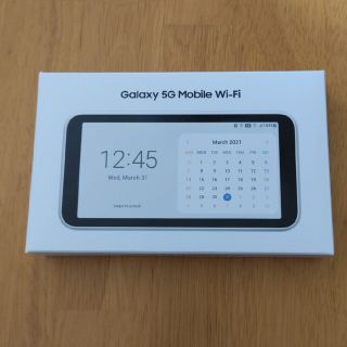 ギャラクシー(Galaxy)のmobileWi-Fi  5G Galaxy(PC周辺機器)