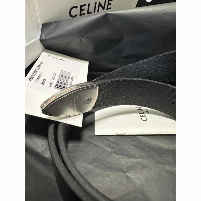 celine(セリーヌ)のCELINE サンチュロンストラップ付き ウエスタン 9ベルト メンズのファッション小物(ベルト)の商品写真