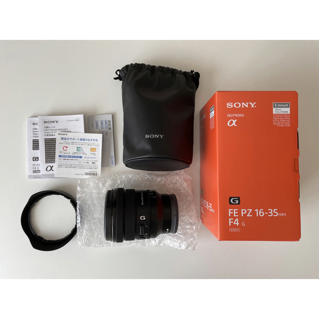 SONY FE PZ 16-35F4 G ワイド保証有 美品SELP1635G