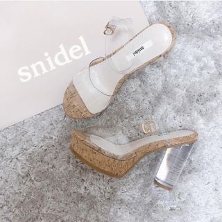 スナイデル(SNIDEL)のSNIDEL クリアサンダル(サンダル)