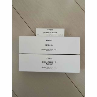 バレード(BYREDO)のbyredo リップ2本(オーバーン,リーズナブルダウト)＋香水サンプル(リップグロス)