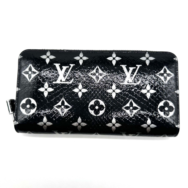 LOUIS VUITTON - 【美品】ルイヴィトン パイソン ジッピー LOUIS VUITTON - 【美品】ルイヴィトン パイソン ジッピー